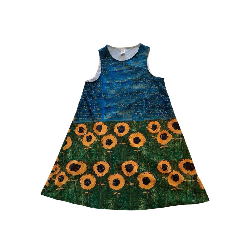 Tré Lilli Trés Taylor Lillis Taylor Wearable Art Sunflower Dress XS
